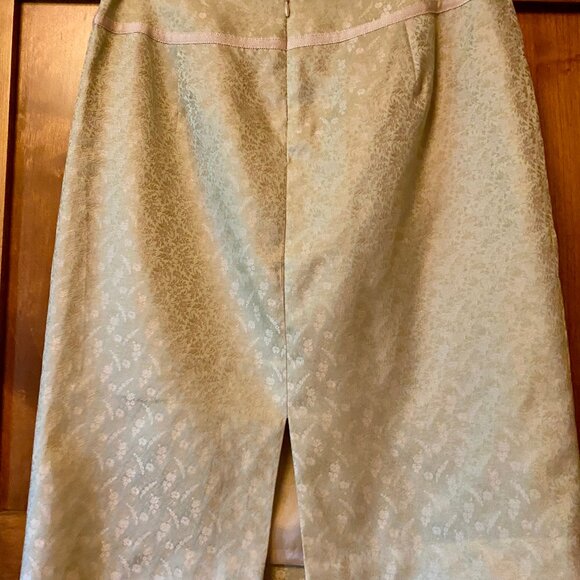 Brocade grosgrain trim Ann Taylor Skirt - Picture 2 of 6